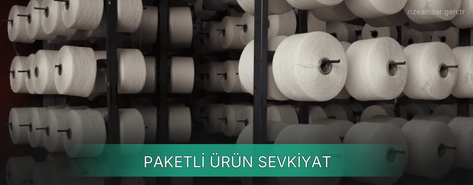 Rize Paketli Ürün Ambar Firmaları